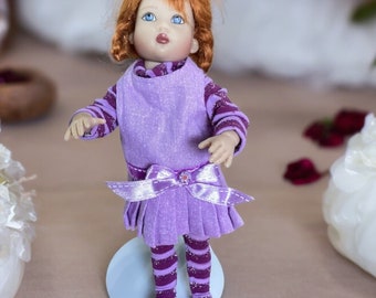 Kish Riley Tonner Betsy McCall 7.5” 8” Doll Outfit ONLY Dress Leggings