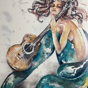 Guitar Mermaid