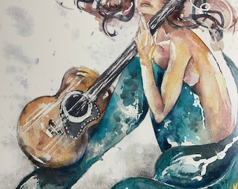 Guitar Mermaid