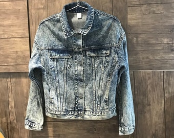 Blue jean jacket | Etsy