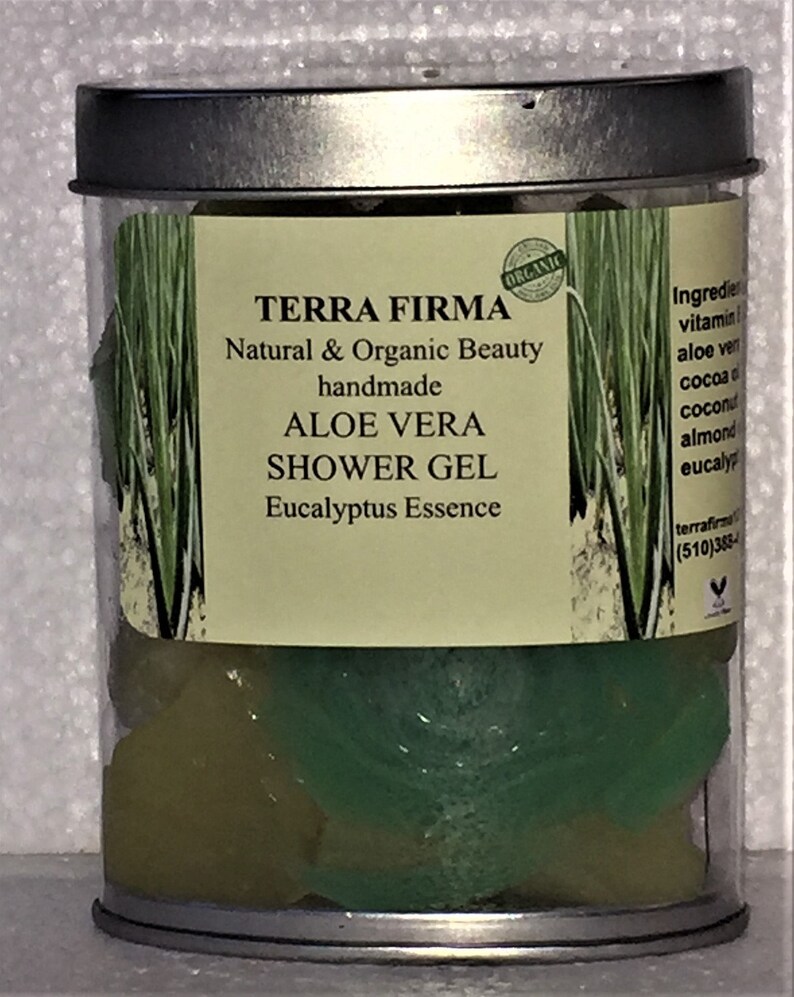 Organic Aloe Vera Shower Gel Etsy