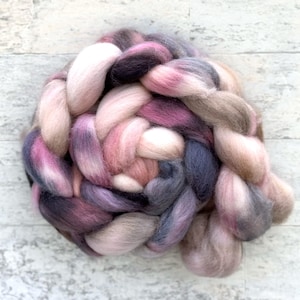 Hand Dyed Wool Roving - Polwarth Wool - #P227