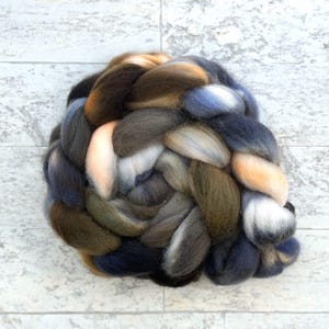 Hand Dyed Wool Roving - Polwarth Wool - #P232