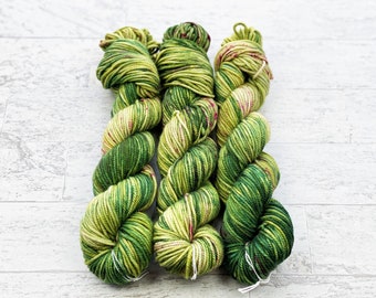 Griffin Hand Dyed Yarn - Superwash Merino - Bulky Weight - #P102 Flytrap