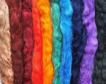 Fibra de nailon Firestar teñida a mano - 1 oz