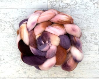 Handgefärbter Merino Kammzug - Merinowolle - #M341