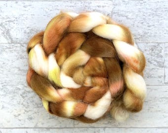 Hand Dyed Wool Roving - Cheviot Wool - #CH323
