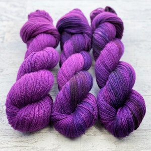 Dragon Hand Dyed Yarn - Superwash Merino/Yak/Silk Yarn - DK Weight - #LX108