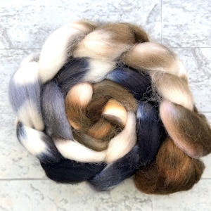 Hand Dyed Wool Roving - Cheviot Wool - #CH316