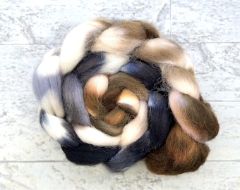 Hand Dyed Wool Roving - Cheviot Wool - #CH316