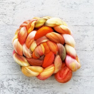 Super Wash Merino Roving - Hand Dyed Merino Wool - #SW121