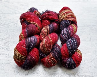 Jinn  Hand Dyed Yarn - Gradient Superwash Merino - DK Weight - #G109 Magma