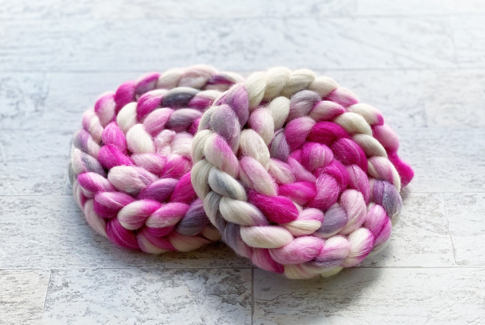 Hand Dyed Wool Roving, Merino Wool and Silk - #175 - Etsy