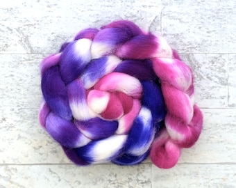 Hand Dyed Wool Roving - Cheviot Wool - #CH321
