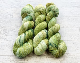 Harpy Hand Dyed Yarn - SW Merino and Silk - Fingering/Sock Weight - #C103