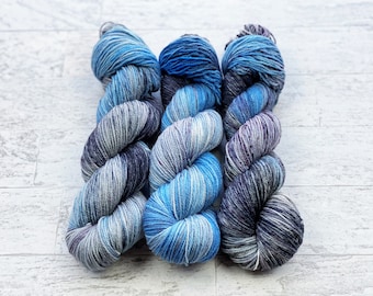 Kelpie Hand Dyed Yarn - SW Merino/Nylon - Fingering/Sock Weight - #W105