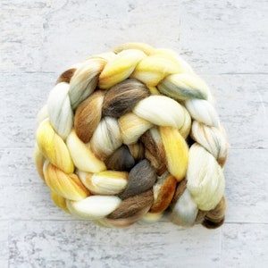 Super Wash Merino Roving - Hand Dyed Merino Wool - #SW114