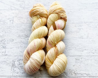 Harpy Hand Dyed Yarn - SW Merino and Silk - Fingering/Sock Weight - #C105