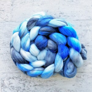Super Wash Merino Roving - Hand Dyed Merino Wool - #SW104