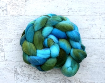 Hand Dyed Wool Roving - Targhee Wool - #T232