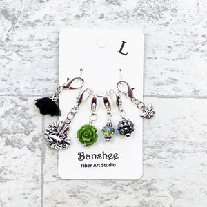 Frog Stitch Markers - Large Stitch Marker Set for Knitting and Crochet - Lobster Clasp