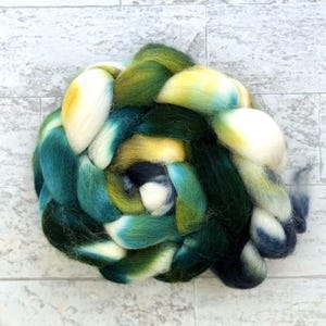 Hand Dyed Wool Roving - Cheviot Wool - #CH319