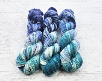 Yeti Hand Dyed Yarn - Superwash Merino - Sport Weight - #BB113