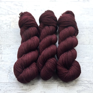 Lotus Hand Dyed Yarn - SW Merino/Yak/Silk - Fingering/Sock Weight - #L125
