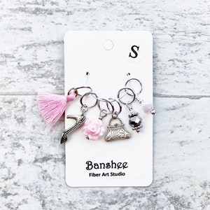 Purse Stitch Marker Set - Small Stitch Marker Set - 11mm Rings