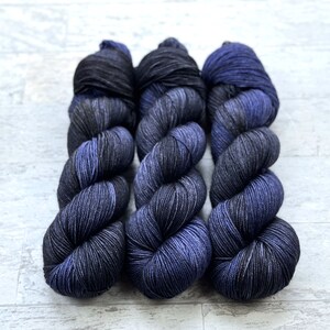 Lotus Hand Dyed Yarn - SW Merino/Yak/Silk - Fingering/Sock Weight - #L128