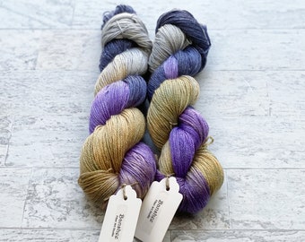 Siren Hand Dyed Yarn - SW Merino and Tencel - Fingering/Sock Weight - #CC106