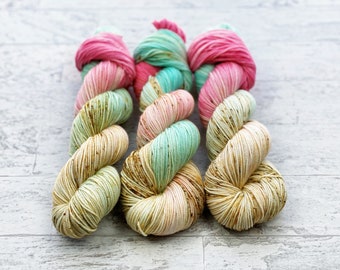Yeti Hand Dyed Yarn - Superwash Merino - Sport Weight - #BB124