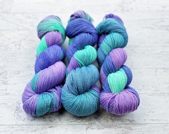 Panda Plus Hand Dyed Yarn - SW Merino/Bamboo/Nylon/Silk - Fingering/Sock Weight - #PP106