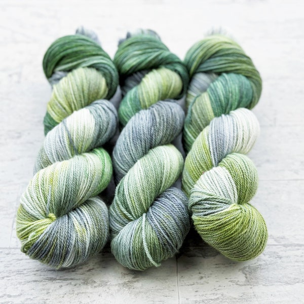 Panda Plus Hand Dyed Yarn - SW Merino/Bamboo/Nylon/Silk - Fingering/Sock Weight - #PP103