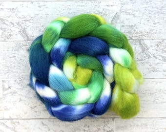 Hand Dyed Wool Roving - Cheviot Wool - #CH322