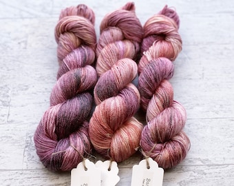 Siren Hand Dyed Yarn - SW Merino and Tencel - Fingering/Sock Weight - #CC109