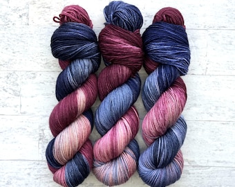 Yeti Hand Dyed Yarn - Superwash Merino - Sport Weight - #BB129