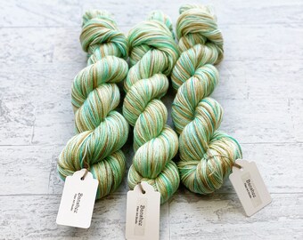 Siren Hand Dyed Yarn - SW Merino and Tencel - Fingering/Sock Weight - #CC103
