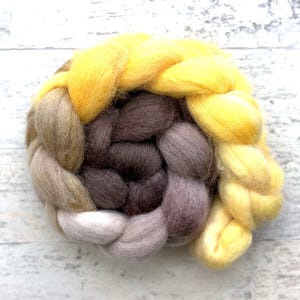Hand Dyed Wool Roving - Gradient Corriedale Cross Wool - #CX263