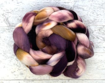 Handgefärbter Merino Kammzug - Merinowolle - #M339