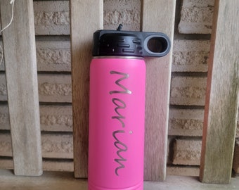 Personalized Polar Camel 20 oz. Water Bottle double wall insulated powder coated