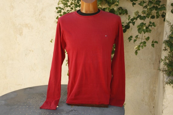 tommy hilfiger long sleeve top mens