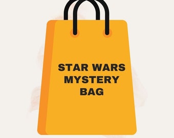 Star Wars Collection Lucky Bag | Grab Bag | Mystery Bag | Birthday Gift | Christmas Gift | Geeky Gift | Star Wars Art | Star Wars Poster