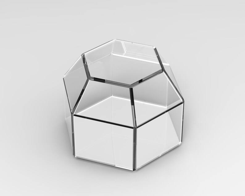 Ring box. Glass box. Digital Printable project. Handwork Etsy