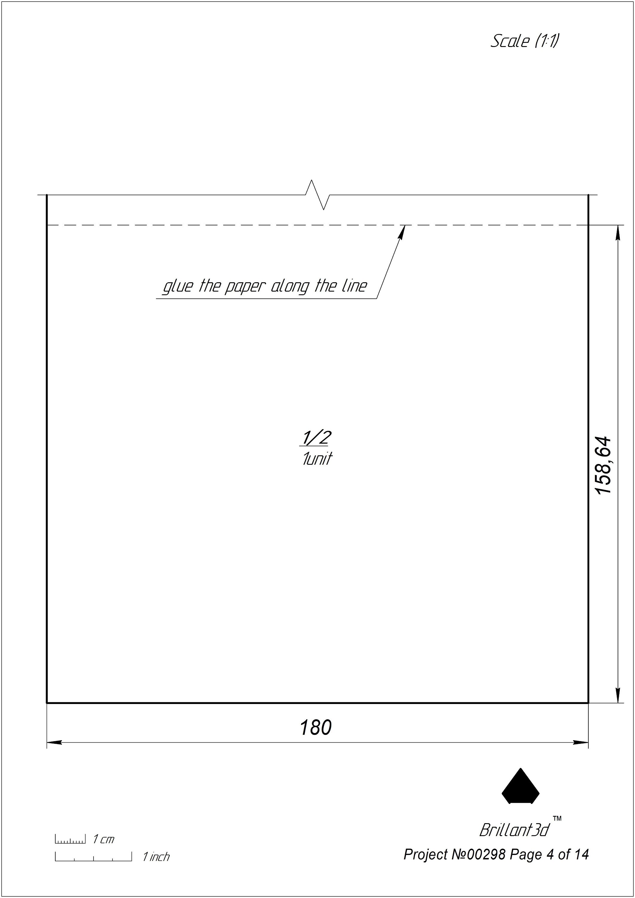 Geometric glass terrarium. Project 0298 / Printable pattern. | Etsy