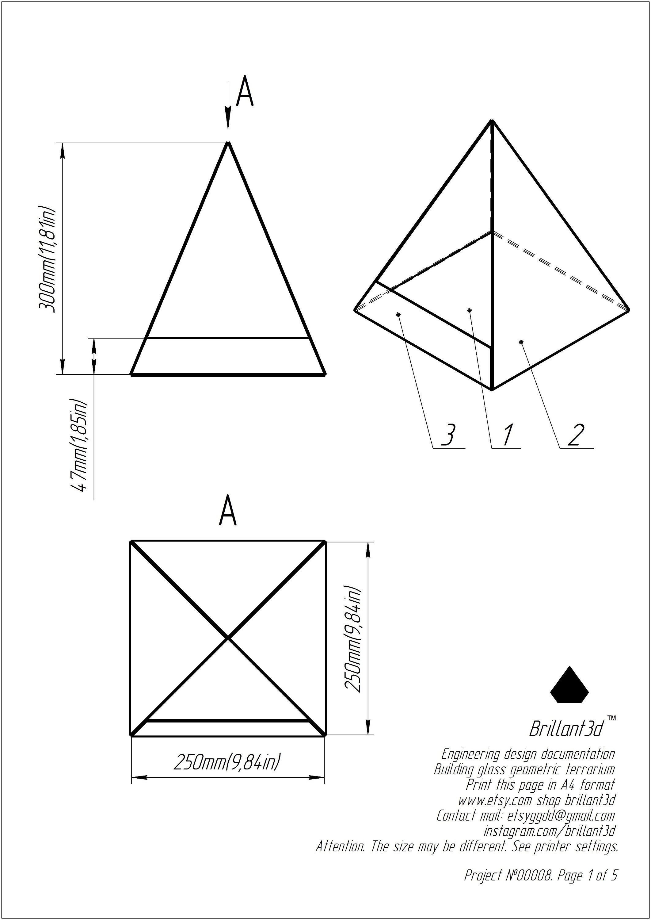 Чертежи Для Флорариума фото 27