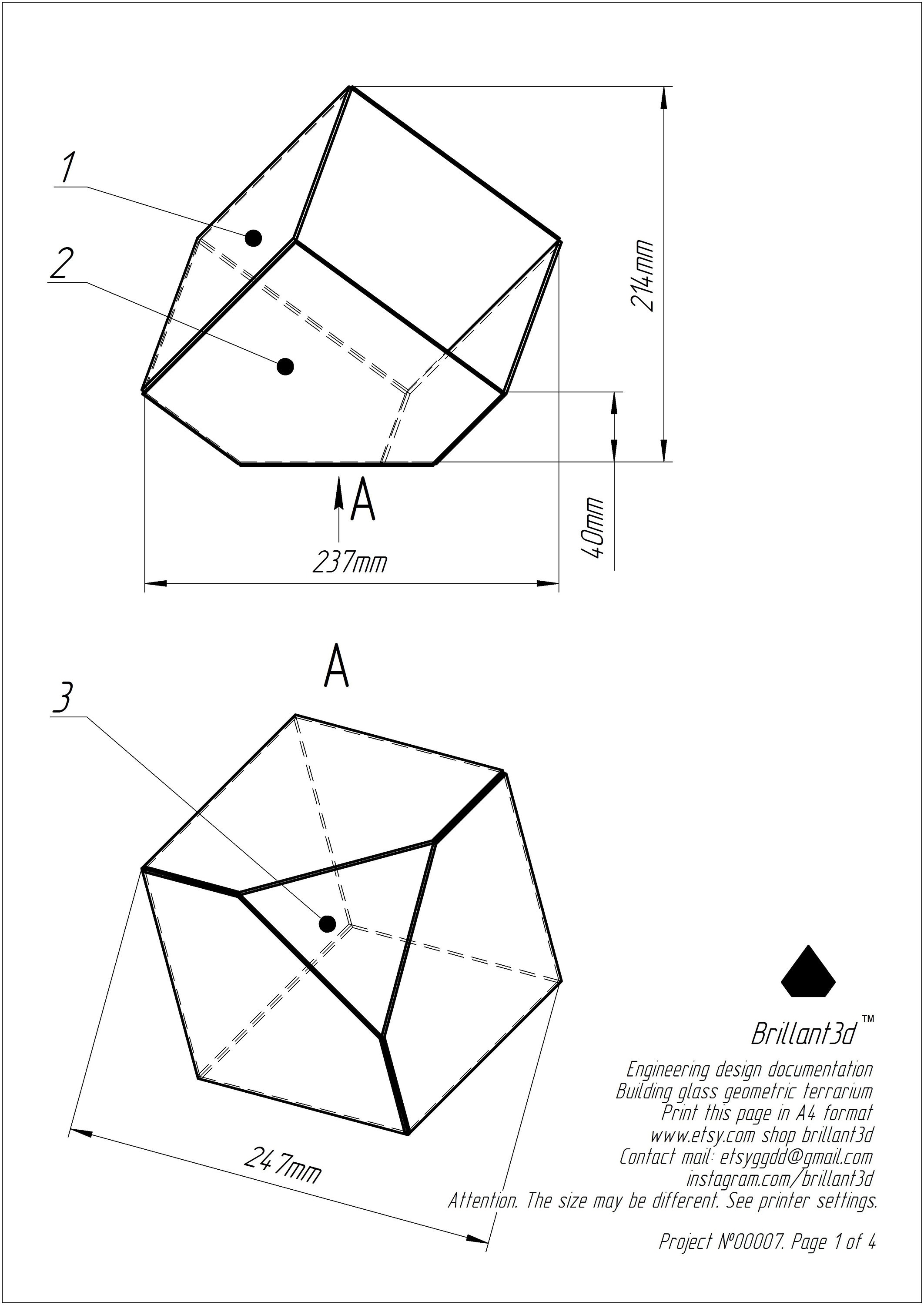 Чертежи Для Флорариума фото 20