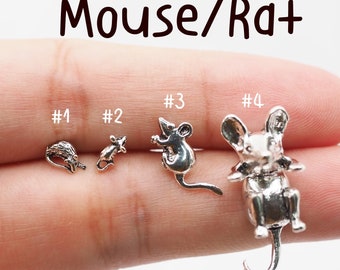 Taxidermy Rat Tail Earrings Real Rats Oddities - Etsy