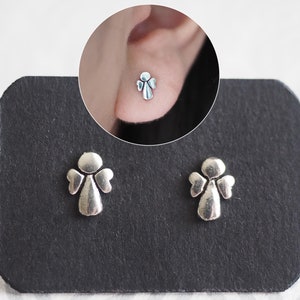 angel earrings, gift for girl, Christmas gift