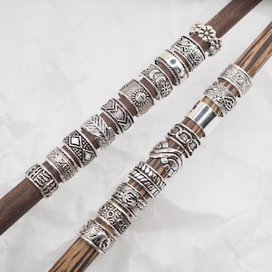 Sterling silver Boho Ear cuff, Ethnic Tribal Ear cuff no piercing Earrings, Hippie Boho Ear cuff, Gift idea for her, Helix